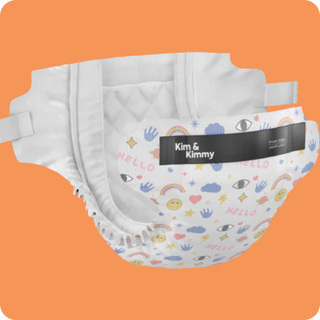 Kim & Kim Magické plienky Bez infekcie, Bez pretekania